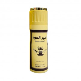 Spray Corporal Perfumado Fragrance World Ameer Oud Unissex 200ml