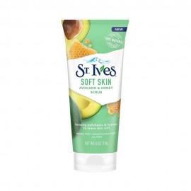 Esfoliante Facial St. Ives Soft Skin Avocado and Honey 170g