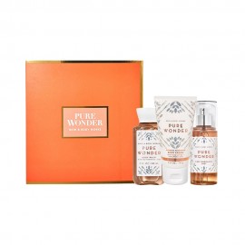 Kit Mini BATH & BODY WORKS Pure Wonder 3pcs