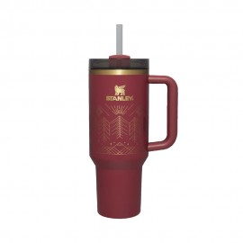 Copo Trmico Stanley Quencher H2.0 Cranberry Winterscape 1.18L