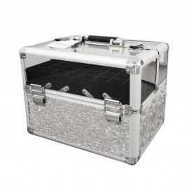 Maleta de Maquiagem A-4111 Prata