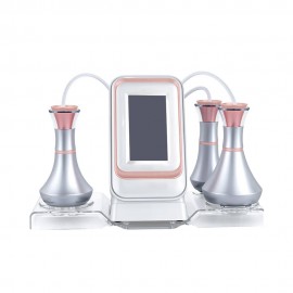 Mquina Profissional de Cavitao RF Bivolt 3 em 1 Rose