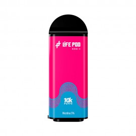 Cartucho de Substituio Life POD Eco II Refill 10K Dragon Fruit Ice