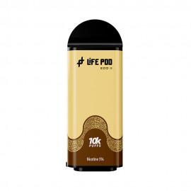 Cartucho de Substituio Life POD Eco II Refill 10K Tobacco Virginia