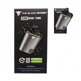 Dispositivo Descartvel Black Sheep 20000 Puffs Fresh Mint/Watermelon