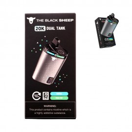 Dispositivo Descartvel Black Sheep 20000 Puffs Menthol/Fresh Mint