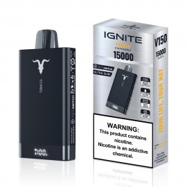 Dispositivo Descartvel Ignite V150 15000 Puffs Tobacco