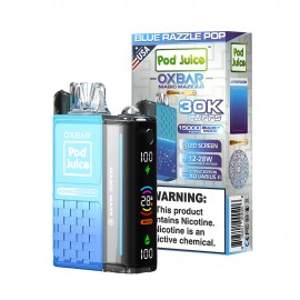 Dispositivo Descartvel OXBAR Pod Juice Magic Maze 30000 Puffs Blue Razzle Pod