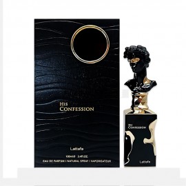 Perfume Lattafa His Confession EDP Masculino 100ml