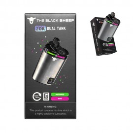 Dispositivo Descartvel Black Sheep 20000 Puffs Wintergreen Grape