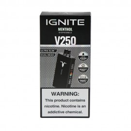 Dispositivo Descartvel Ignite V250 25000 Puffs Black Menthol 
