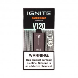Dispositivo Descartvel Ignite V120 12000 Puffs Black Mango Cream