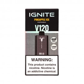 Dispositivo Descartvel Ignite V120 12000 Puffs Black Pineapple Ice