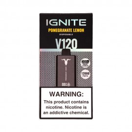 Dispositivo Descartvel Ignite V120 12000 Puffs Black Pomegranate Lemon