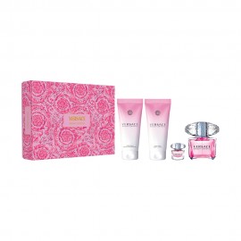 Kit Perfume Versace Bright Crystal Feminino 4pcs