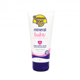 Protetor Solar Banana Boat Mineral Baby SPF50 180ml