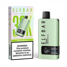 Dispositivo Descartvel ELF BAR TE30K Green Apple Ice