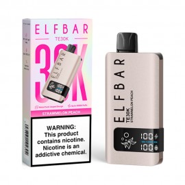 Dispositivo Descartvel ELF BAR TE30K Strawberry Peach