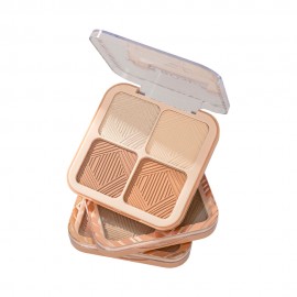 Paleta Iluminador Miss R�se Luminous Glow 7003-070N 4 Cores