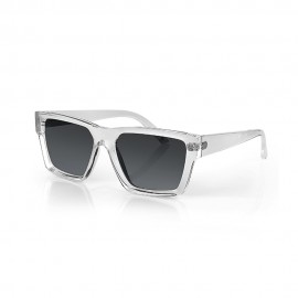 culos de Sol Daniel Klein DK4324-C2 Feminino Cinza/ Transparente
