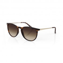 culos de Sol Daniel Klein DK4323-C2 Feminino Marrom/ Animal Print