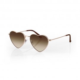 culos de Sol Daniel Klein DK4321-C1 Feminino Marrom/Dourado