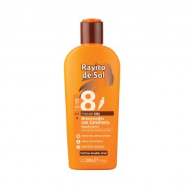 Emulso de Bronzeamento Rayito de Sol com Cenoura SPF8 200g
