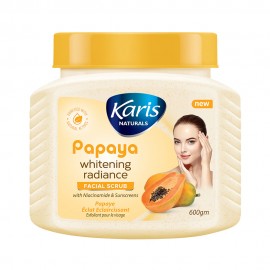 Esfoliante Facial e Corporal Karis Naturals Papaya Whitening Radiance 600g
