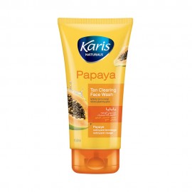 Limpador Facial Karis Naturals Papaya Tan Cleaning 150ml