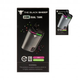 Dispositivo Descartvel Black Sheep 20000 Puffs Grape/Watermelon Bubblegum