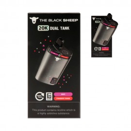 Dispositivo Descartvel Black Sheep 20000 Puffs Grape/Strawberry Banana