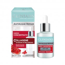 Serm Concentrado Clinians Antirughe Repair com Colgeno e Extrato de Rom 30ml