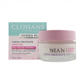 Creme Facial Hidratante Clinians Hydra Plus Lenitiva Pele Sensvel 50ml
