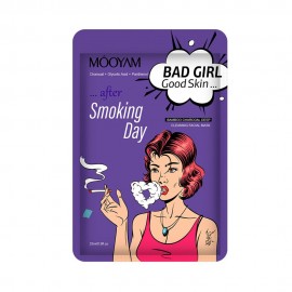 Mscara Facial de Folha Moyam Bad Girl Good Skin After Smoking Day 25ml