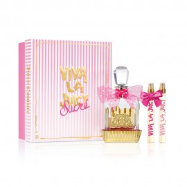 Kit Perfume Juicy Couture Viva La Juicy Sucr EDP Feminino 3pcs