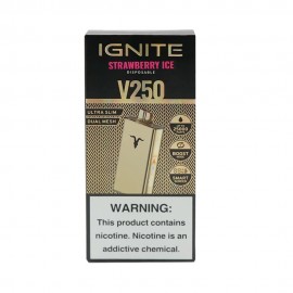 Dispositivo Descartvel Ignite V250 25000 Puffs Gold Strawberry Ice