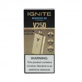 Dispositivo Descartvel Ignite V250 25000 Puffs Gold Blueberry Ice