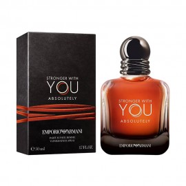 Perfume Armani Stronger With You Absolutely Parfum Masculino 50ml