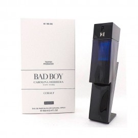 Tester Carolina Herrera Bad Boy Cobalt Elixir EDP Masculino 100ml