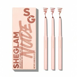 Kit Delineador Labial SHEGLAM So Lippy Au Naturel
