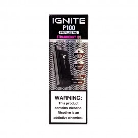 Cartucho de Substituio Ignite P100 PRO Refill Strawberry Ice
