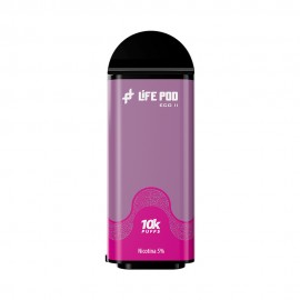 Cartucho de Substituio Life POD Eco II Refill 10K Dragon Blue Razz