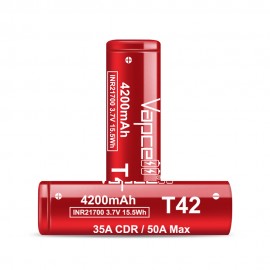 Bateria Vape Vapcell 21700 4200mAh 35A T42