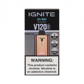 Dispositivo Descartvel Ignite V120 PRO 12000 Puffs Rose Gold Icy Mint