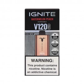 Dispositivo Descartvel Ignite V120 PRO 12000 Puffs Rose Gold Watermelon Peach