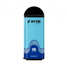 Cartucho de Substituio Life POD Eco II Refill 10K Blue Razz Bubblegum