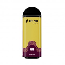 Cartucho de Substituio Life POD Eco II Refill 10K Passion Fruit Ice