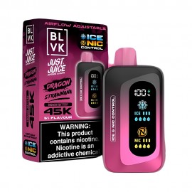 Dispositivo Descartvel BLVK Just Juice 45000 Puffs Dragon Strawnana