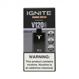 Dispositivo Descartvel Ignite V120 PRO 12000 Puffs Black Mango Cream