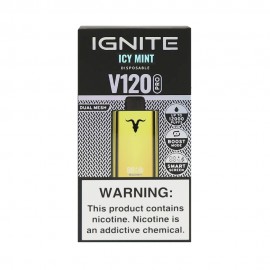 Dispositivo Descartvel Ignite V120 PRO 12000 Puffs Gold Icy Mint